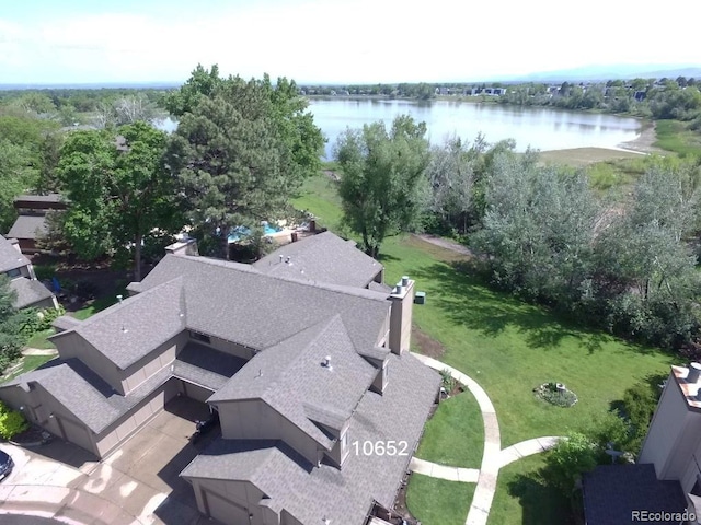 10652 W Florida Ave Unit D, Lakewood, CO 80232 - drone / aerial view of a nearby body of water