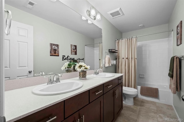 119 Jackson Dr, Erie, CO 80516 - bathroom with a sink, visible vents, and double vanity