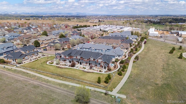 119 Jackson Dr, Erie, CO 80516 - bird's eye view featuring a residential view