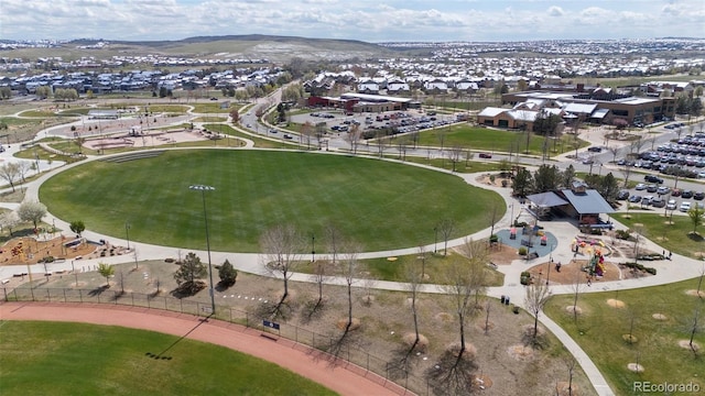 119 Jackson Dr, Erie, CO 80516 - bird's eye view featuring a residential view