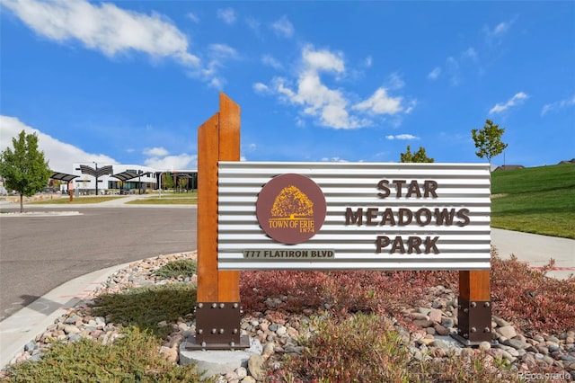 119 Jackson Dr, Erie, CO 80516 - view of community / neighborhood sign
