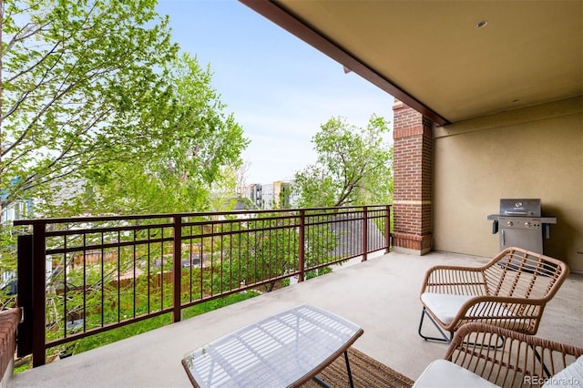 2240 N Clay St Unit 309, Denver, CO 80211 - balcony with area for grilling