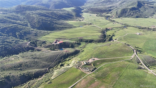26000 Wheeler Creek Ln, Steamboat Springs, CO 80487 - aerial view of property's location with rural landscape