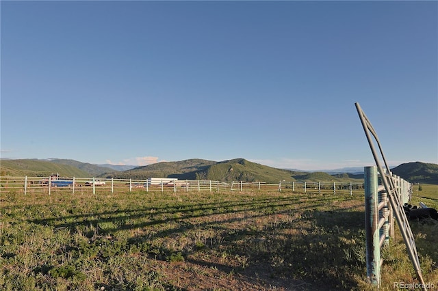 26000 Wheeler Creek Ln, Steamboat Springs, CO 80487 - view of yard with a rural view and a mountain view