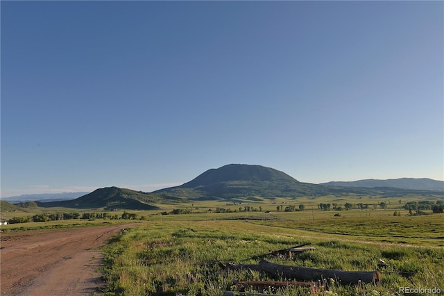 26000 Wheeler Creek Ln, Steamboat Springs, CO 80487 - view of mountain backdrop with rural landscape