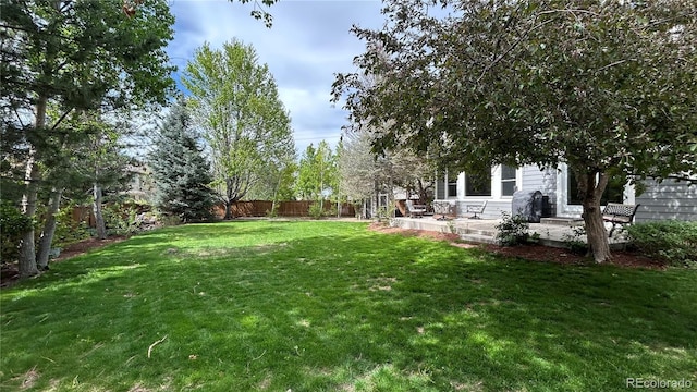 11321 Mesa Verde Pl, Parker, CO 80138 - view of yard featuring a patio