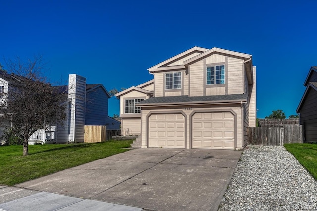 3730 Hazelwood Ct, Colorado Springs, CO 80918 - view of front facade with concrete driveway and a garage