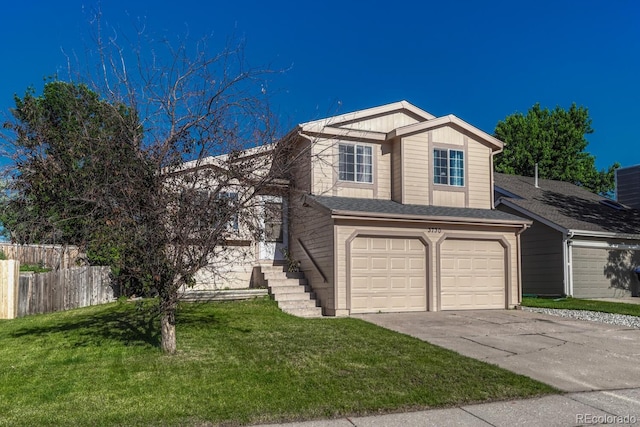 3730 Hazelwood Ct, Colorado Springs, CO 80918 - traditional-style house featuring concrete driveway and an attached garage