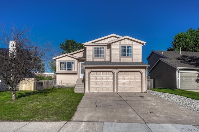 3730 Hazelwood Ct, Colorado Springs, CO 80918 - view of front of home featuring driveway and a garage