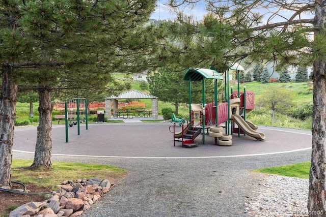 828 Rabbit Run Dr, Golden, CO 80401 - community jungle gym with a gazebo