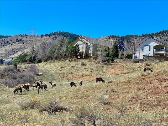 828 Rabbit Run Dr, Golden, CO 80401 - view of mountain background featuring rural landscape