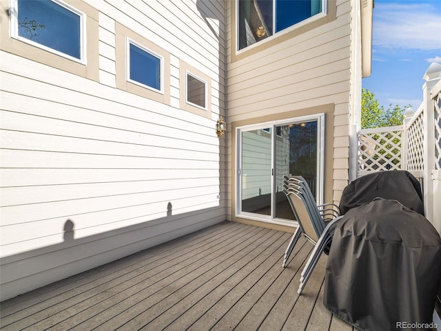 view of deck
