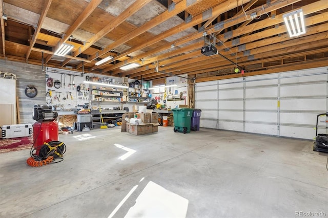 1626 Albion St, Denver, CO 80220 - garage featuring a garage door opener