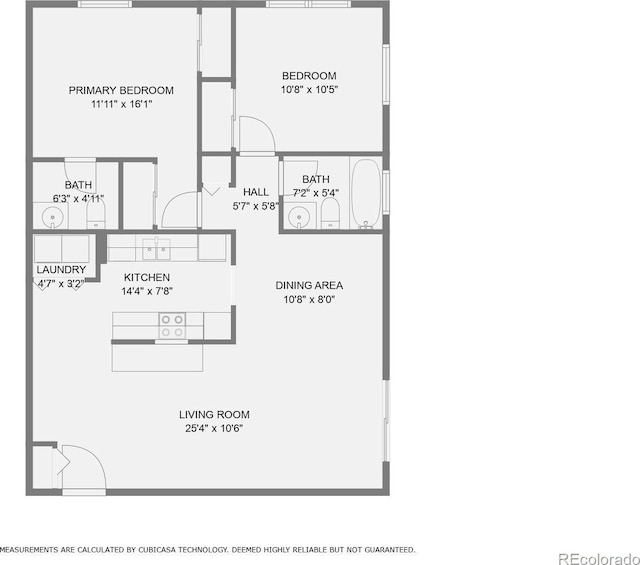 4653 S Lowell Blvd Unit E, Denver, CO 80236 - room layout