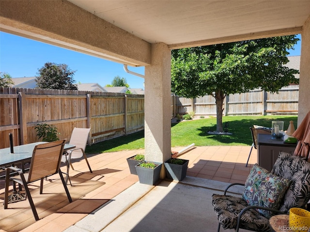 view of patio / terrace