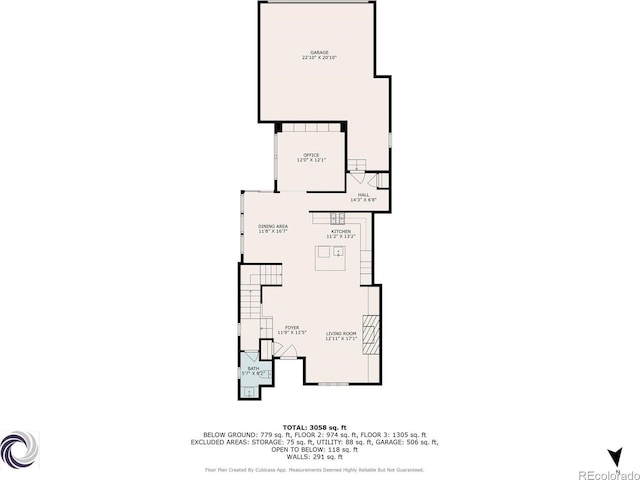 9244 E 37th Ave, Denver, CO 80238 - view of home floor plan