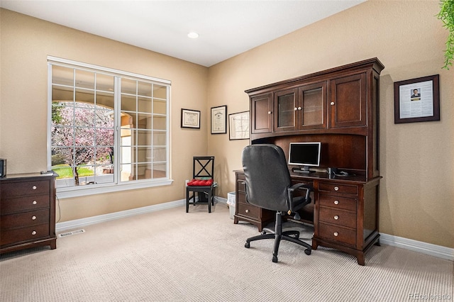 11065 W Rockland Dr, Littleton, CO 80127 - office area with light colored carpet and baseboards
