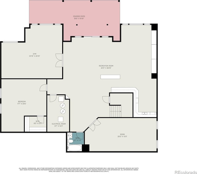 11065 W Rockland Dr, Littleton, CO 80127 - room layout