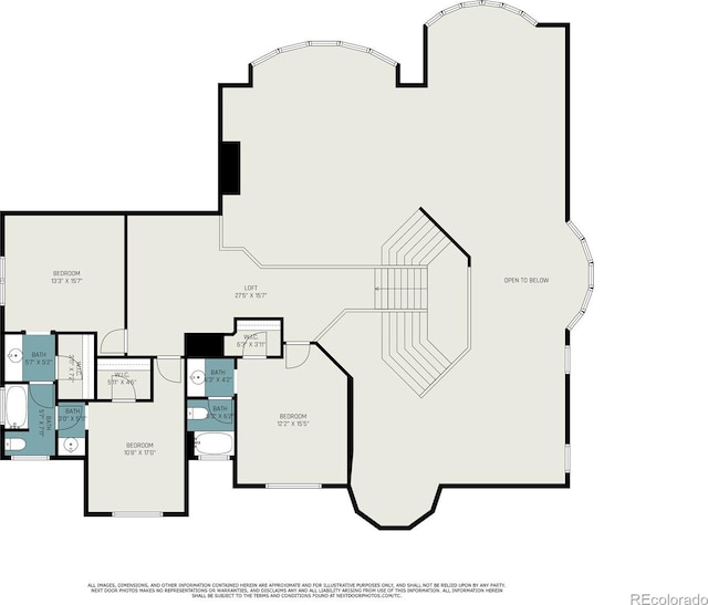 11065 W Rockland Dr, Littleton, CO 80127 - property floor plan