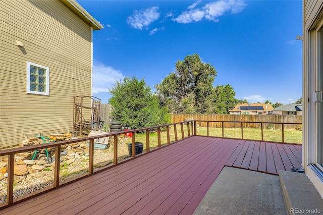 19939 Mitchell Cir, Denver, CO 80249 - deck with a fenced backyard