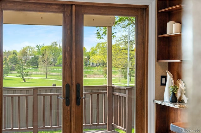 3418 Elk Ct, Broomfield, CO 80020 - entryway with french doors