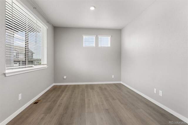 2248 Rosette Ln, Castle Rock, CO 80104 - empty room featuring wood finished floors and baseboards