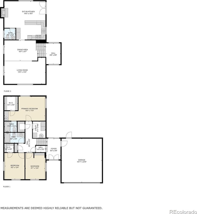 9642 Meade Ct, Westminster, CO 80031 - view of home floor plan