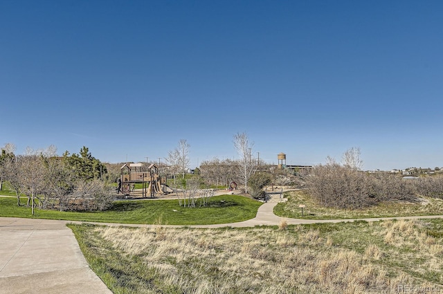 4406 Sidewinder Loop, Castle Rock, CO 80108 - view of property's community with a lawn