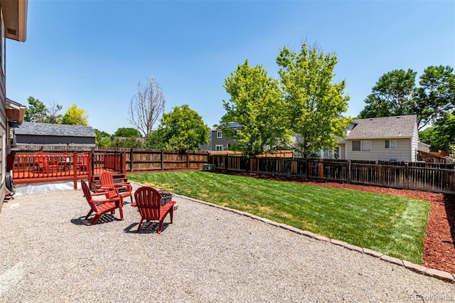 12908 Hudson St, Thornton, CO 80241 - fenced backyard featuring a patio area