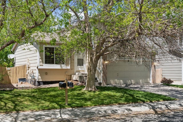 17611 Hoyt Pl, Parker, CO 80134 - obstructed view of property with concrete driveway
