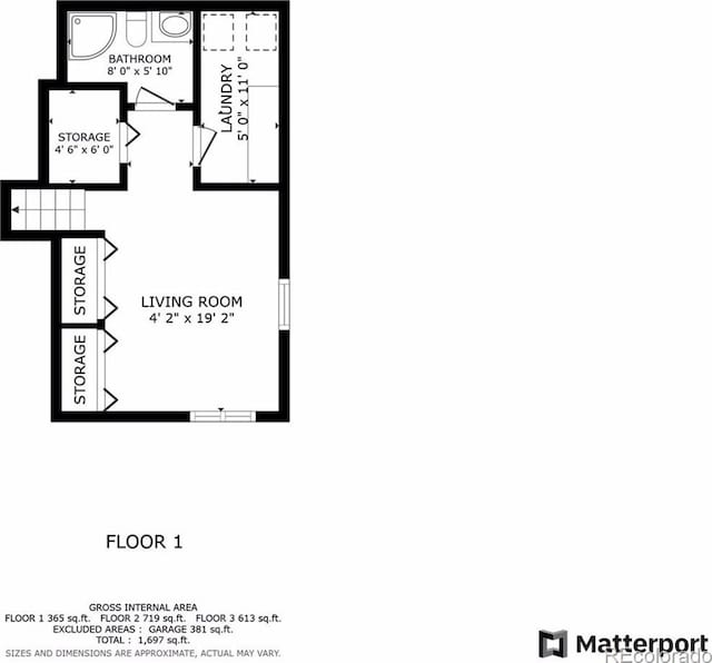 17611 Hoyt Pl, Parker, CO 80134 - room layout