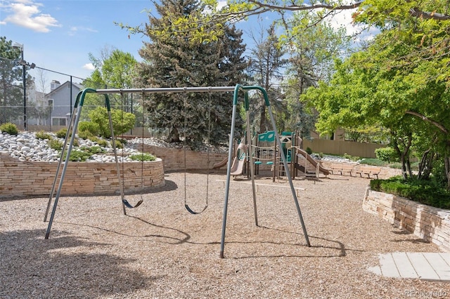 17611 Hoyt Pl, Parker, CO 80134 - communal playground featuring fence