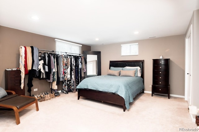 3004 S Niagara Way, Denver, CO 80224 - bedroom with carpet flooring and recessed lighting