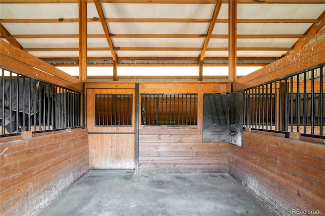 view of stable