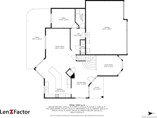 10802 W Indore Dr, Littleton, CO 80127 - property floor plan