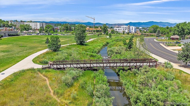 5975 Dover St, Arvada, CO 80004 - view of community featuring a water and mountain view