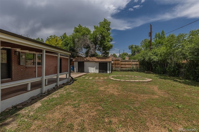 6176 Ammons St, Arvada, CO 80004 - view of yard with a storage shed