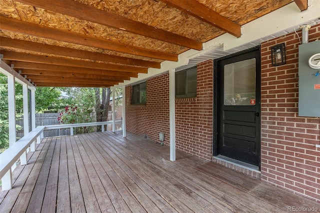 6176 Ammons St, Arvada, CO 80004 - view of deck