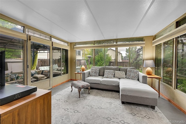 5323 E Sandpiper Ave, Castle Rock, CO 80104 - sunroom / solarium with an outdoor living space and healthy amount of natural light