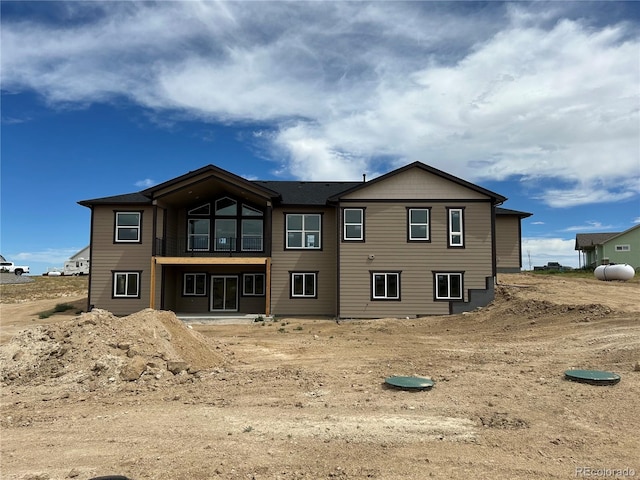 view of rear view of house