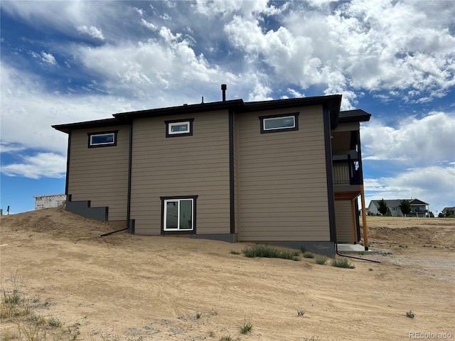 view of rear view of house