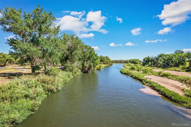 property view of water