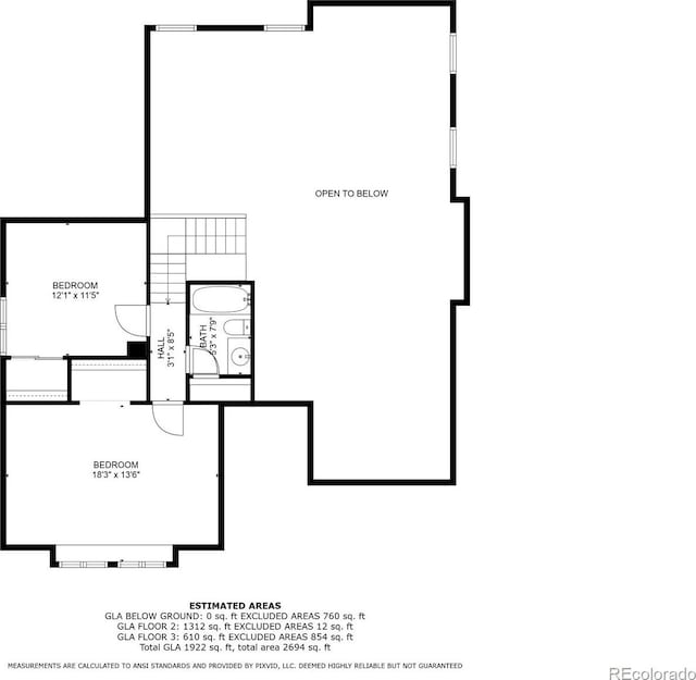 6980 Native Cir, Colorado Springs, CO 80919 - home floor plan