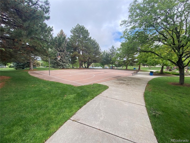 7079 Estes Dr, Arvada, CO 80004 - view of sport court with a yard and community basketball court