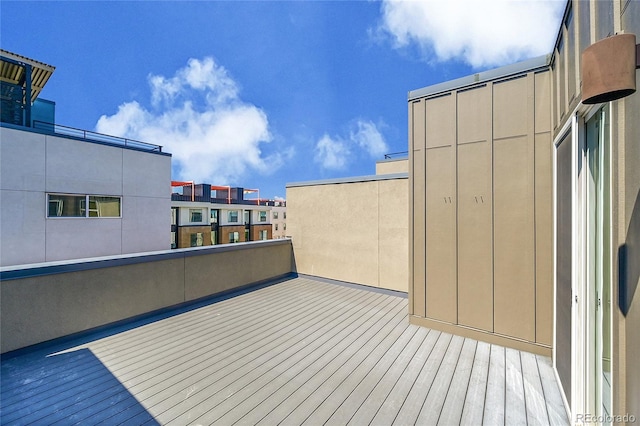3044 Wilson Ct Unit 2, Denver, CO 80205 - view of wooden terrace