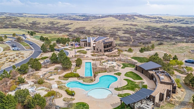 bird's eye view