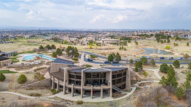 drone / aerial view
