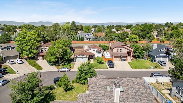 13349 Albion Cir, Thornton, CO 80241 - aerial view of residential area featuring a mountain backdrop