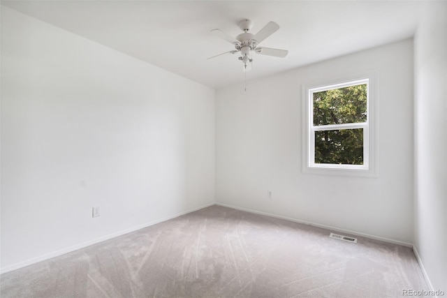 3390 S Ensenada Way, Aurora, CO 80013 - carpeted empty room featuring a ceiling fan and baseboards
