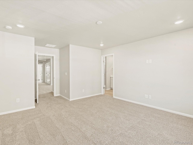 20982 E 66th Ave, Aurora, CO 80019 - carpeted spare room with baseboards and recessed lighting